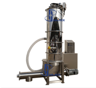 Alimentador al buit per a pols